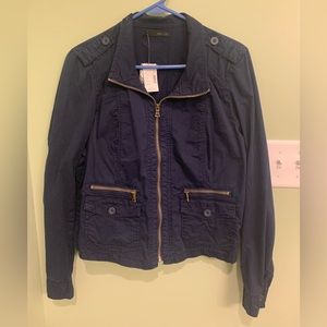 NWT Maurices large navy lightweight jacket